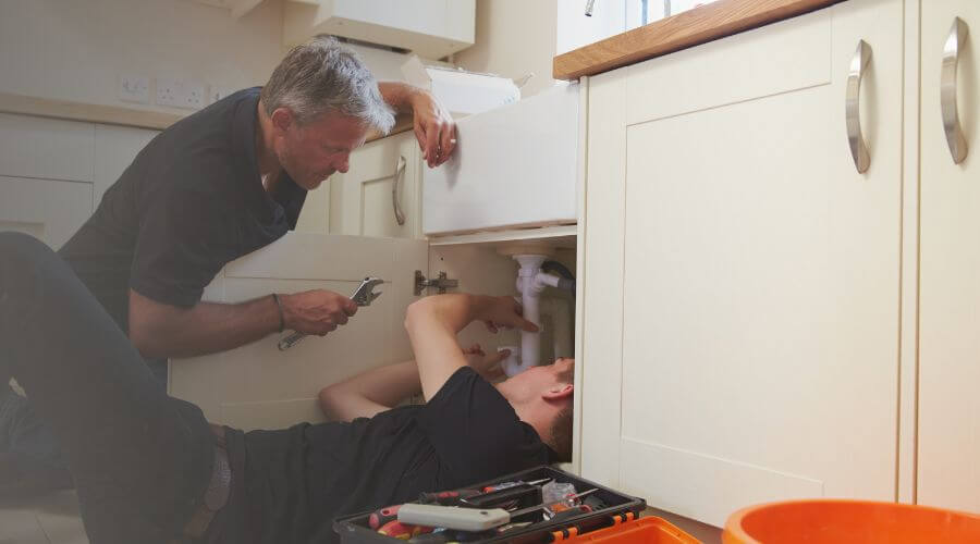 Professional burst pipe repair services in Dedham, IA